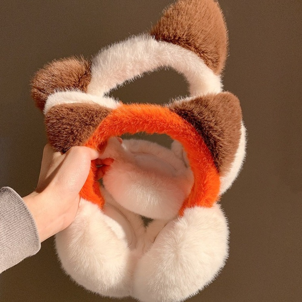 Earmuffs Foldable - Modne, kreskówkowe nauszniki, wiatroodporne, ciepłe, zimowe,