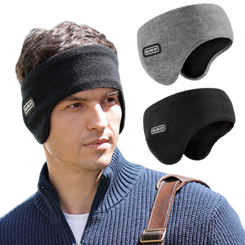 Fleece Ear Warmer Band - Zimowe ocieplacze na uszy dla kobiet