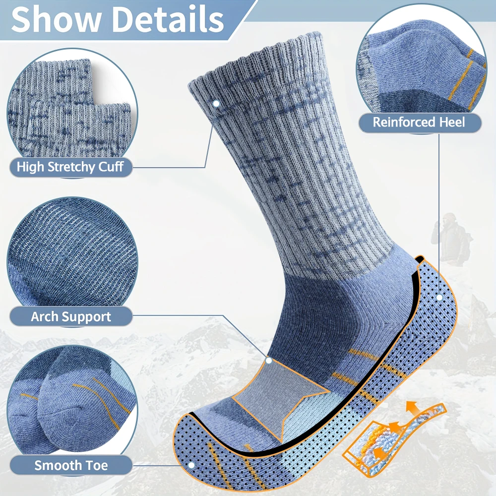5 Par Damskich Zimowych Wełnia – Thermal Sock Wool recenzja i cena