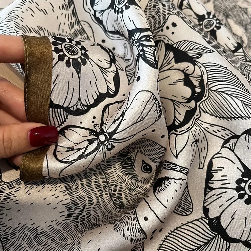 Jedwabna apaszka damska ze 100 – Shawl Wrap Winter recenzja i cena