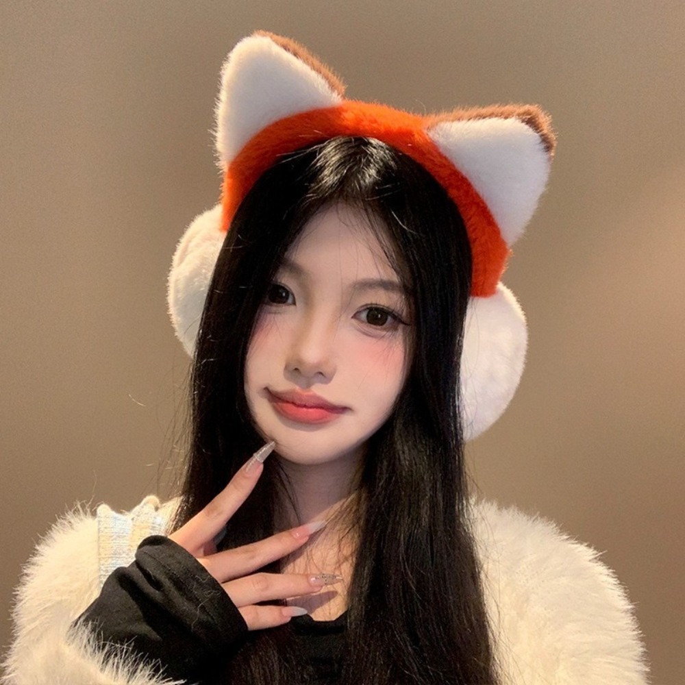 Modne, kreskówkowe nauszniki,  – Earmuffs Foldable recenzja i cena