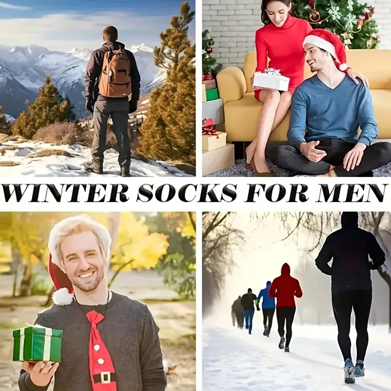 2 pary zimowych ciepłych skarp – Thermal Sock Wool recenzja i cena