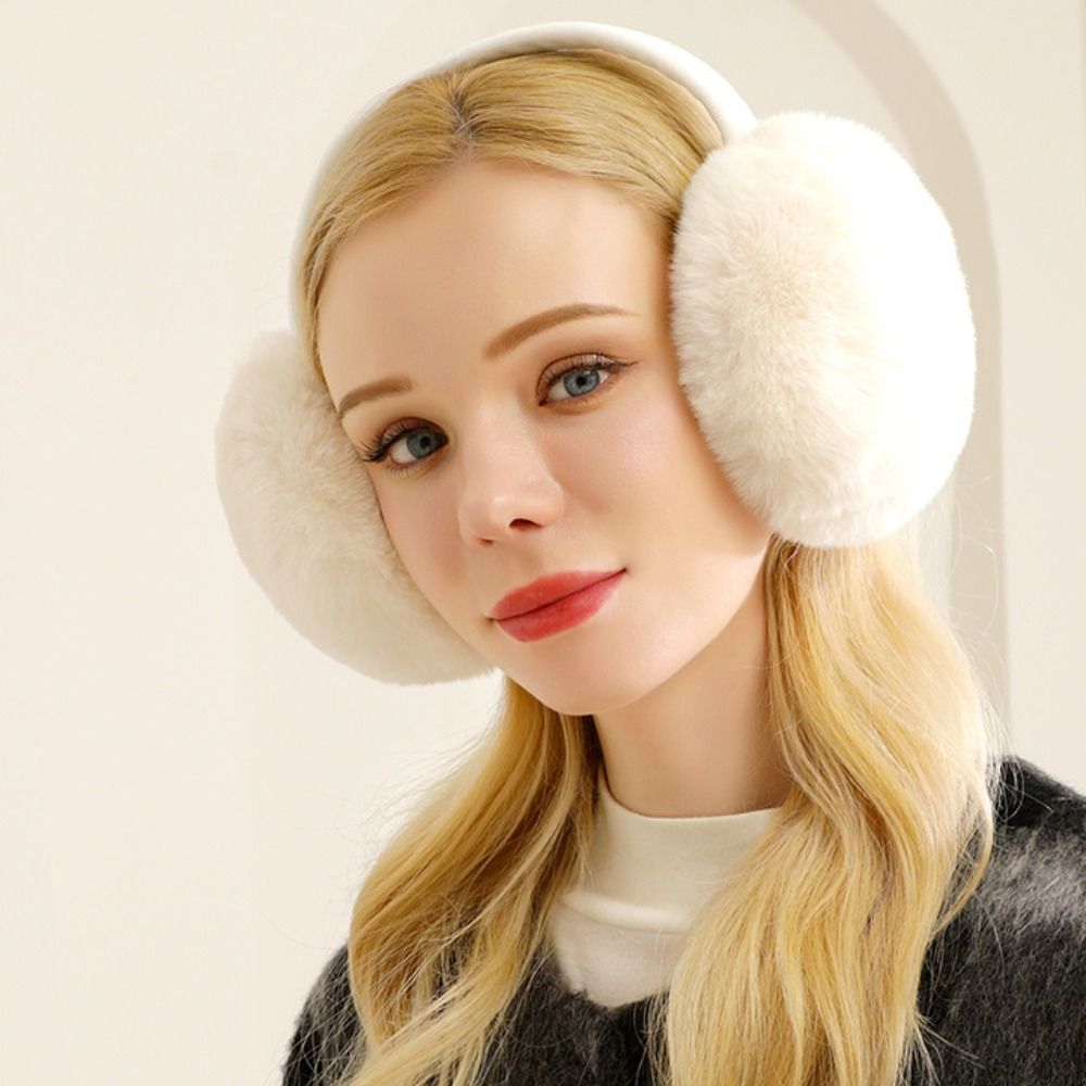 Wygodne nauszniki z pluszu, gr – Earmuffs Foldable recenzja i cena