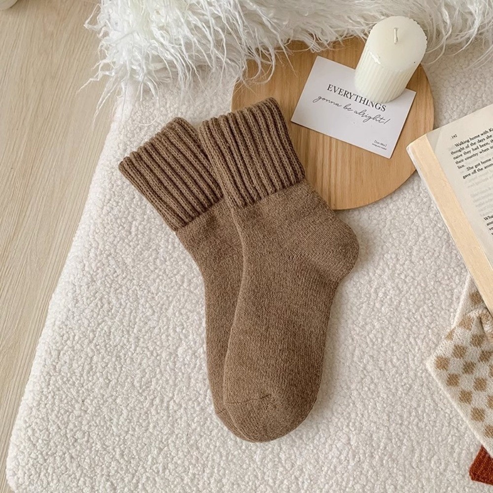 Kreatywne, jednokolorowe, grub – Thermal Sock Wool recenzja i cena