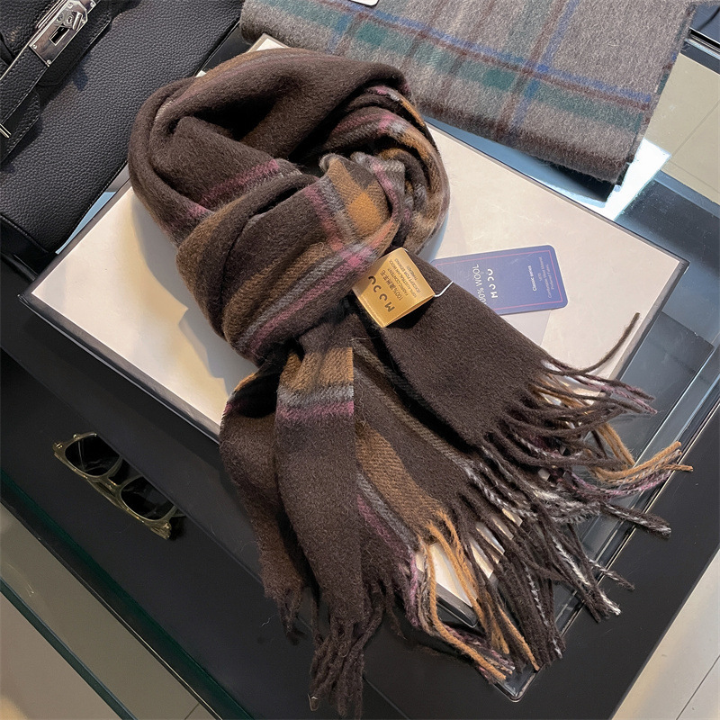 Wysokiej jakości, czysty, 100% – Wool Scarf Men recenzja i cena
