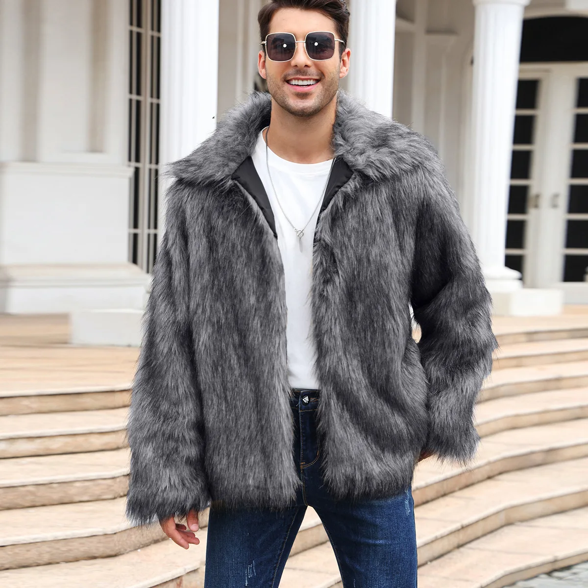 Mężczyźni Kurtka ze sztucznego – Down Jacket Packable recenzja i cena
