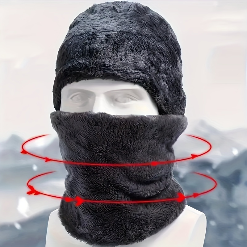 Męska czapka zimowa, zimowy sz – Wool Scarf Men recenzja i cena