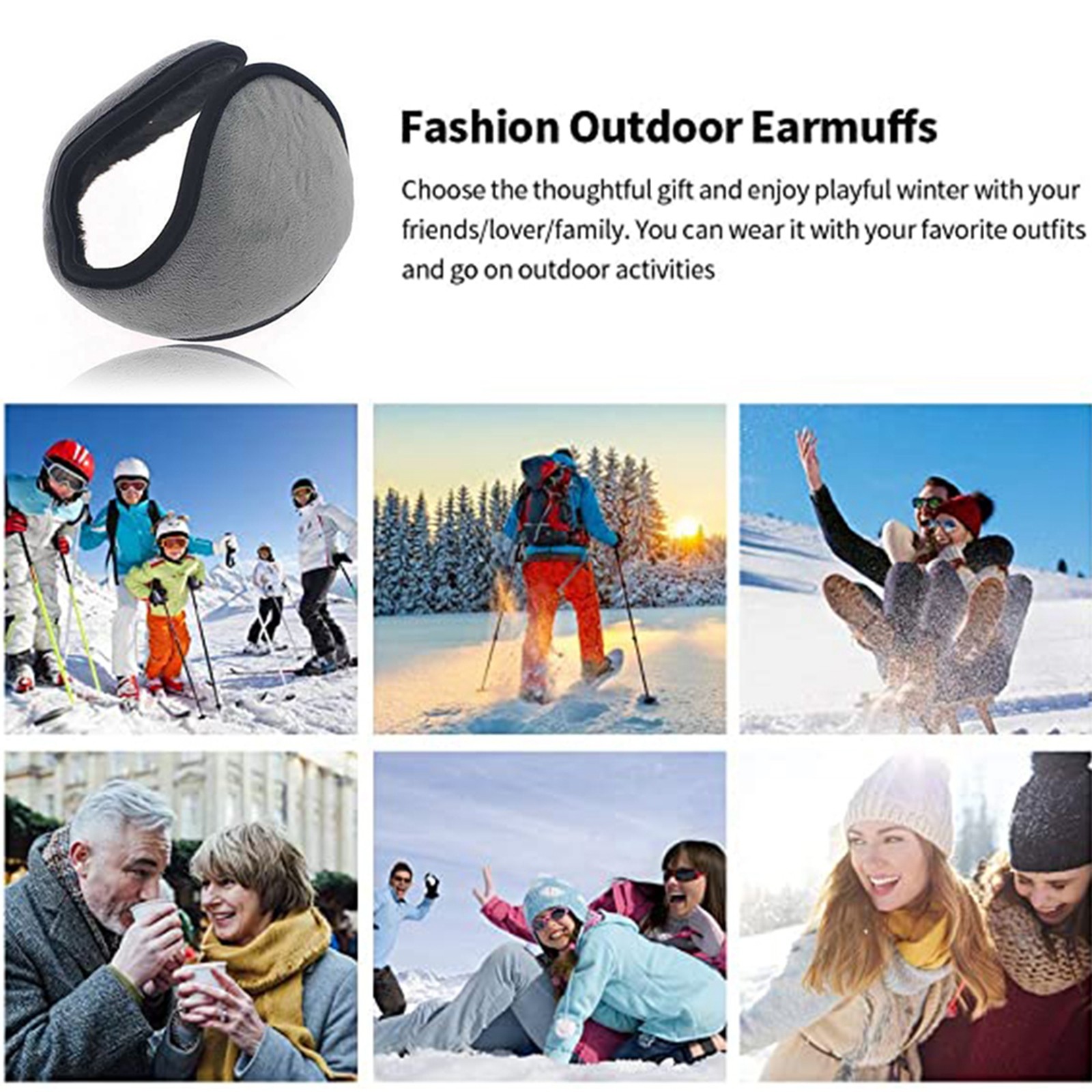 Zimowe nauszniki ocieplacze na – Earmuffs Foldable recenzja i cena